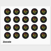 Zwarte geschiedenis trots op onze erfgoed Sticker (Vel)