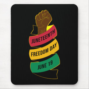 Zwarte geschiedenis van de 11e Dag van de Vrijheid Muismat