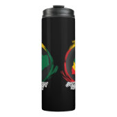 Zwarte geschiedenis van de 11e Dag van de Vrijheid Thermosbeker (Voorkant)