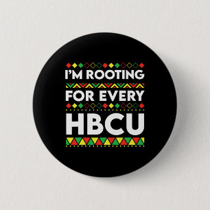 Zwarte geschiedenis van HBCU maand ik rij voor elk Ronde Button 5,7 Cm