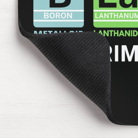 Zwarte geschiedenis van het eerste element muismat (Hoek)