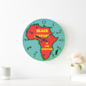 Zwarte geschiedenis voor iedereen grote klok (Huis)