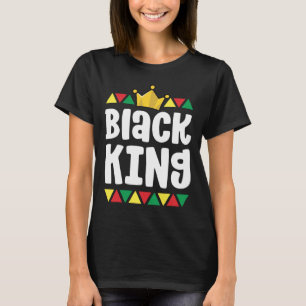 Zwarte geschiedenis voor jongens Kinder zwarte kon T-shirt