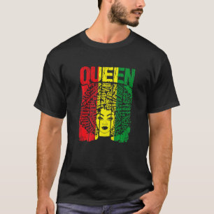 Zwarte geschiedenis voor vrouwen Afrikaanse kledin T-shirt