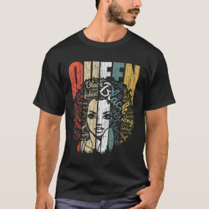 Zwarte Geschiedenis voor Vrouwen - Opgeleid Sterk T-shirt
