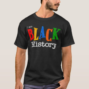 Zwarte Geschiedenis Vuist T-shirt Vrouwen Mannen
