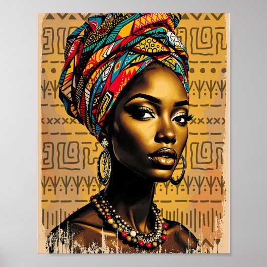 Zwarte geschiedenis Zwarte geschiedenis Zwarte ges Poster (Voorkant)