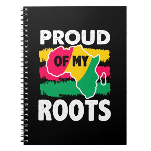 Zwarte geschiedenisgroep van Mijn Notitieboek voor (Voorkant)