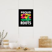 Zwarte geschiedenisgroep van Mijn Poster voor wort (Keuken)