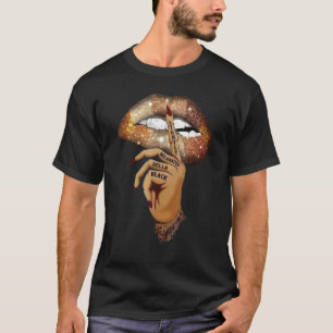 Zwarte geschiedenismaand 2022 licht geMelaneerde H T-shirt