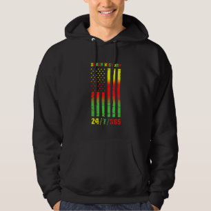 Zwarte geschiedenismaand 247365 Afrikaanse Amerika Hoodie