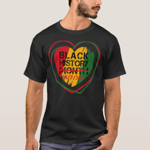 Zwarte geschiedenismaand 247365 Afrikaanse Melanin T-shirt