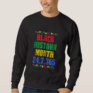 Zwarte geschiedenismaand 247365 Afrikaanse Melanin Trui