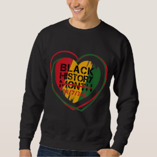 Zwarte geschiedenismaand 247365 Afrikaanse Melanin Trui