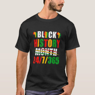 Zwarte geschiedenismaand 247365 Afrikaanse vrouwen T-shirt