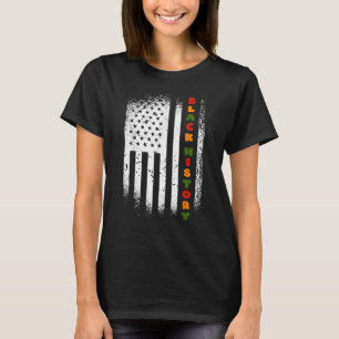 Zwarte geschiedenismaand 247365, geprimeerd-Afrika T-shirt
