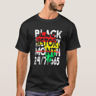 Zwarte geschiedenismaand 247365 Melanin BLM Africa T-shirt