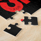 Zwarte geschiedenismaand 24/7/365 - Zwarte geschie Legpuzzel (Zijkant)