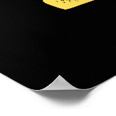 Zwarte geschiedenismaand 24/7/365 - Zwarte geschie Poster (Hoek)