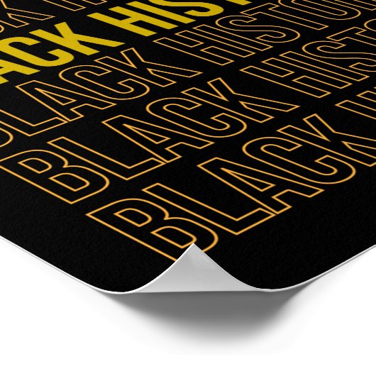 Zwarte geschiedenismaand (7) poster (Hoek)