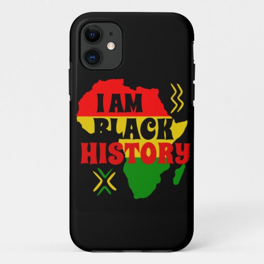 Zwarte geschiedenismaand, Afrikaans-amerikaans Case-Mate iPhone Case (Achterkant)