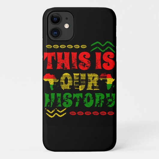 Zwarte geschiedenismaand, Afrikaans-amerikaans Case-Mate iPhone Case (Achterkant)
