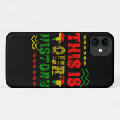 Zwarte geschiedenismaand, Afrikaans-amerikaans Case-Mate iPhone Case (Achterkant (horizontaal))