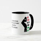 Zwarte geschiedenismaand Christelijk JA IK KAN Mok (Voorkant rechts)