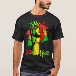 Zwarte geschiedenismaand Eerste Gift Women Man Kin T-shirt