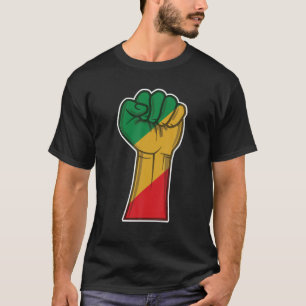 Zwarte geschiedenismaand Eerste vrouwelijke Mannen T-shirt