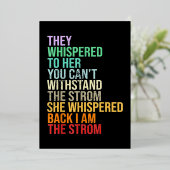 Zwarte geschiedenismaand folie feestdagenkaart (Staand Voorkant)