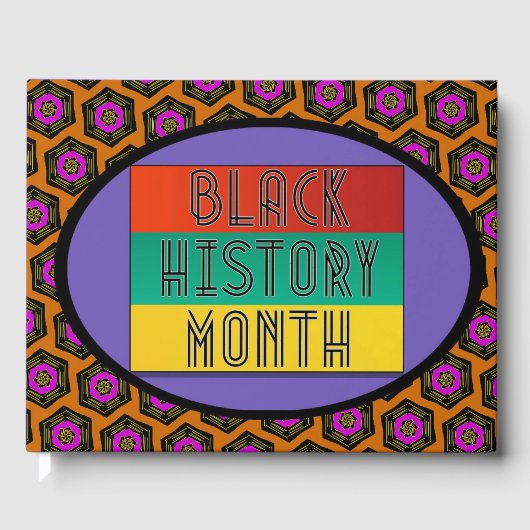 Zwarte geschiedenismaand gastenboek (Voorkant)