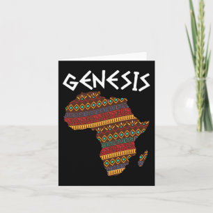 Zwarte geschiedenismaand Genesis Proud Africa Afri Kaart