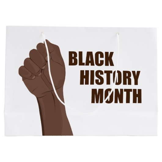 Zwarte geschiedenismaand groot cadeauzakje (Achterkant)