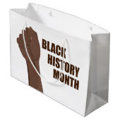 Zwarte geschiedenismaand groot cadeauzakje (Achterkant Gekanteld)
