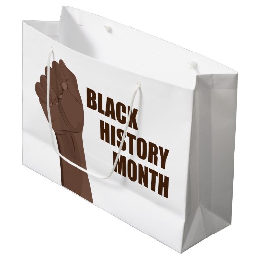 Zwarte geschiedenismaand groot cadeauzakje (Voorkant Gekanteld)