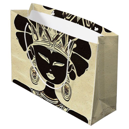 Zwarte geschiedenismaand groot cadeauzakje (Achterkant Gekanteld)