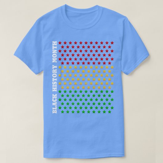 Zwarte-geschiedenismaand Juneteenth African Americ T-shirt (Design voorkant)