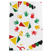 Zwarte geschiedenismaand medium cadeauzakje (Achterkant)