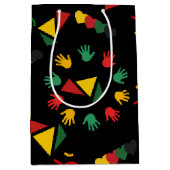 Zwarte geschiedenismaand medium cadeauzakje (Voorkant)