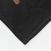 Zwarte geschiedenismaand Melanin-Afrika-Amerika Fleece Deken (Hoek)