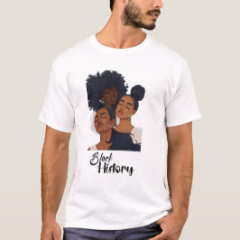 Zwarte geschiedenismaand Melanin Queens T-shirt