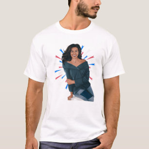 Zwarte geschiedenismaand Michelle Obama President  T-shirt