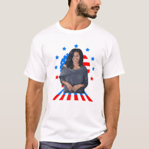 Zwarte geschiedenismaand Michelle Obama President T-shirt