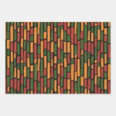 Zwarte geschiedenismaand — omslagpapier inpakpapier vel (Voorkant)