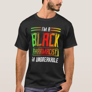 Zwarte geschiedenismaand Onbreekbare apothekers Af T-shirt