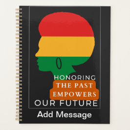 Zwarte geschiedenismaand planner