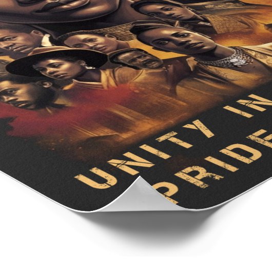 Zwarte geschiedenismaand poster (Hoek)