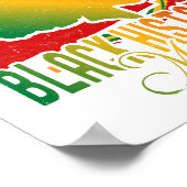 Zwarte geschiedenismaand poster (Hoek)