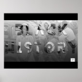 Zwarte geschiedenismaand poster (Voorkant)